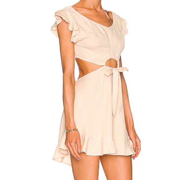 REVOLVE- Marissa Webb Kaia Linen Dress - Picture 2 of 5